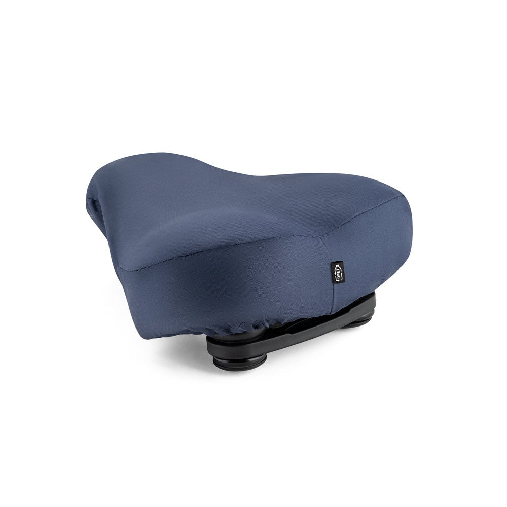 BARTALI promotional sports accessory in navy blue (detail view) with custom logo branding