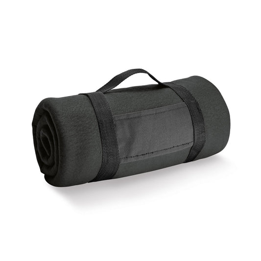 THORPE promotional home textile in black with custom logo branding