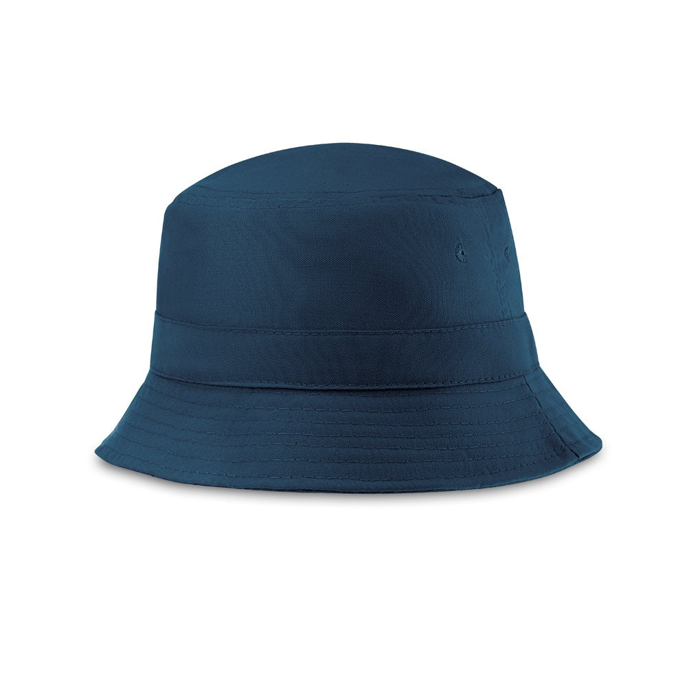 JOSEPH promotional hat in navy blue with custom logo branding