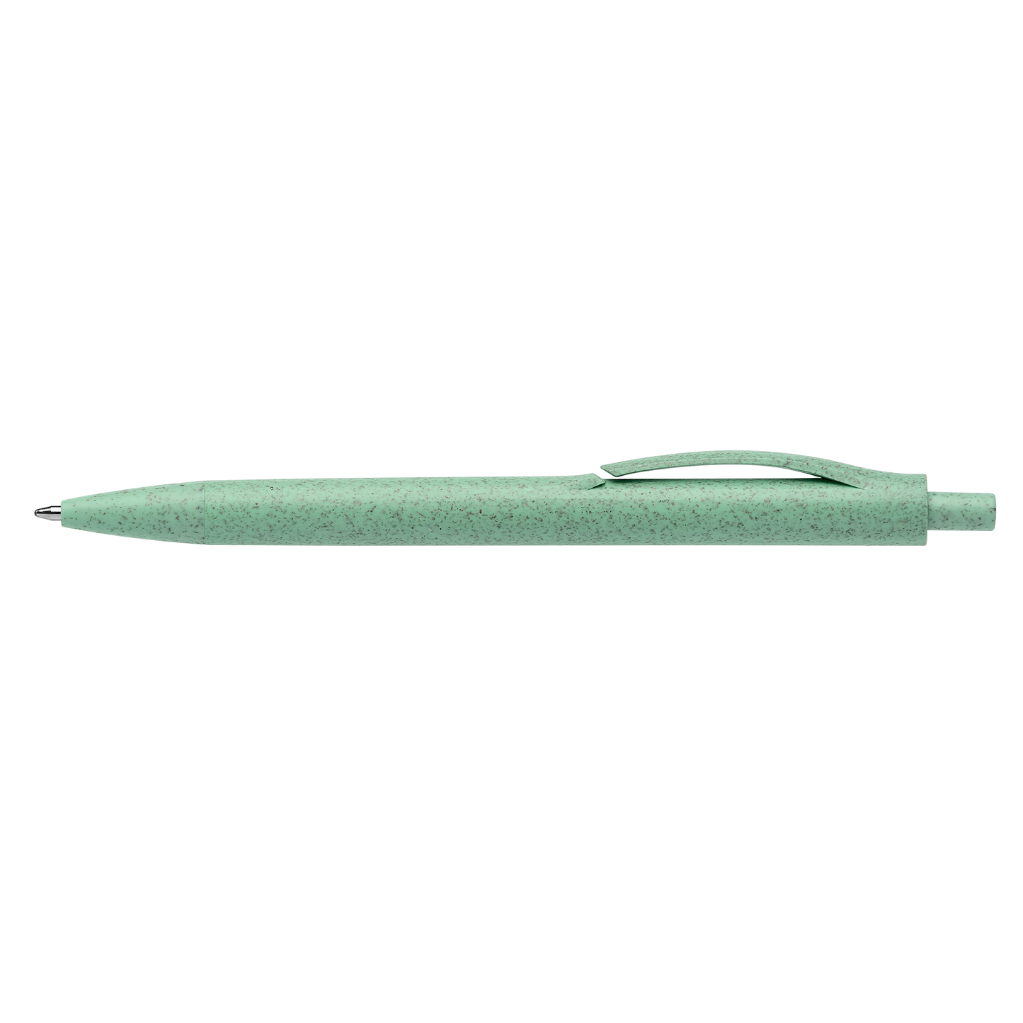 Zen promotional pen in green printed with your company logo