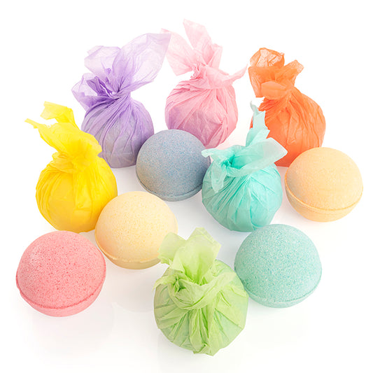Bath Bomb/Fizzer in a Little Brown Tube (50mm) | Branded wellness gifts