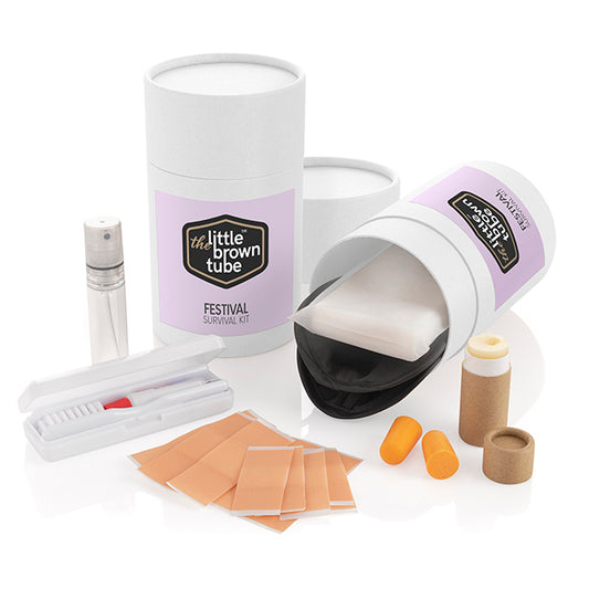 The Little Brown Tube Festival Kit | Branded wellness gifts