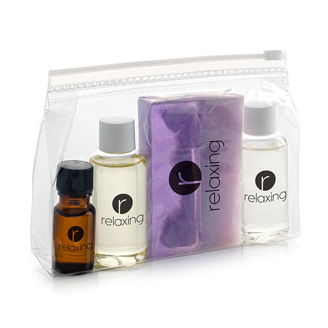 Natürliches Wohlbefinden-Set in einer Tasche | Wellness-Geschenke mit Markenlogo