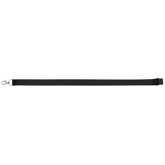 Elix rPET Breakaway Lanyard promotional lanyard in black printed with your company logo