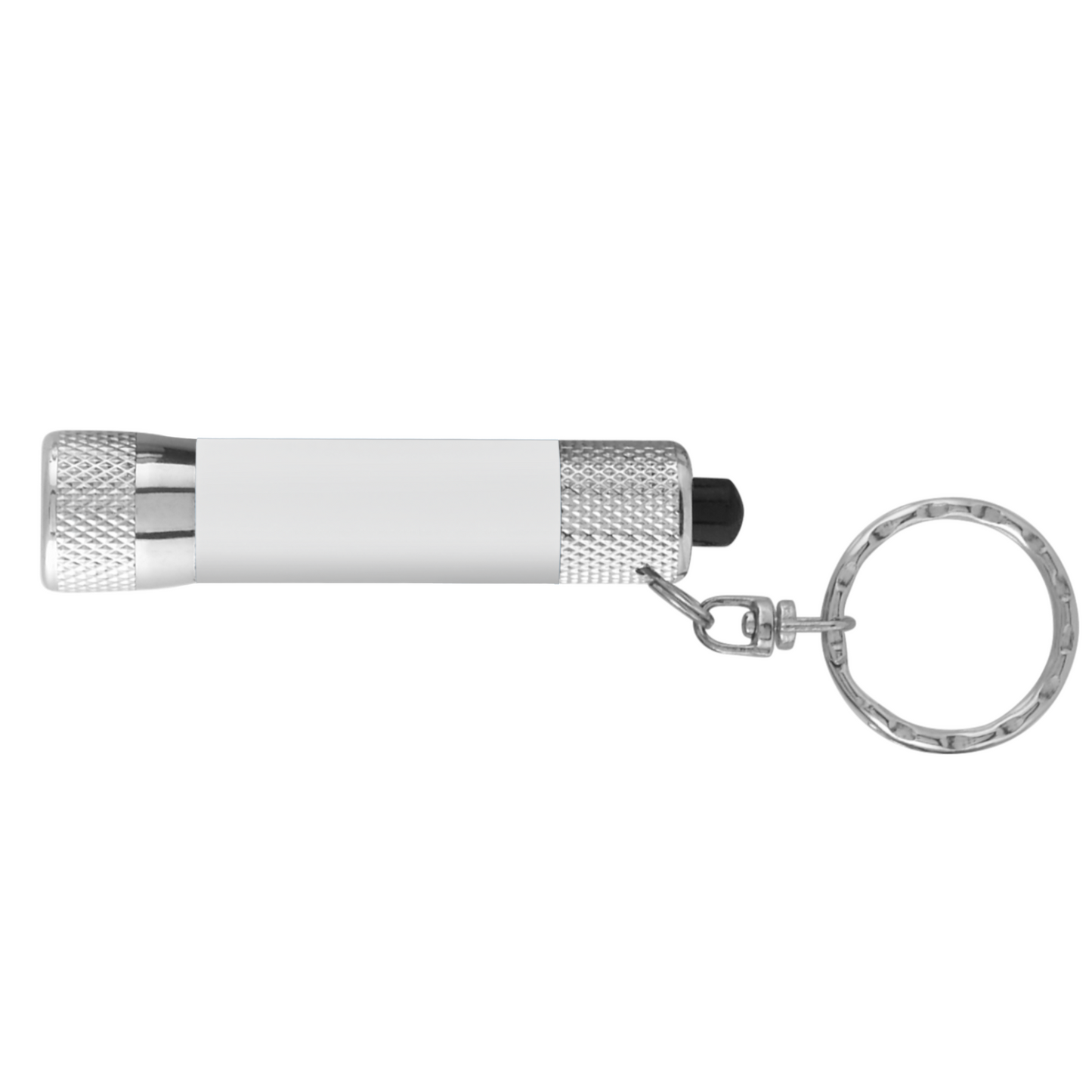 McQueen Softy Torch promotional camping item in white printed with your company logo