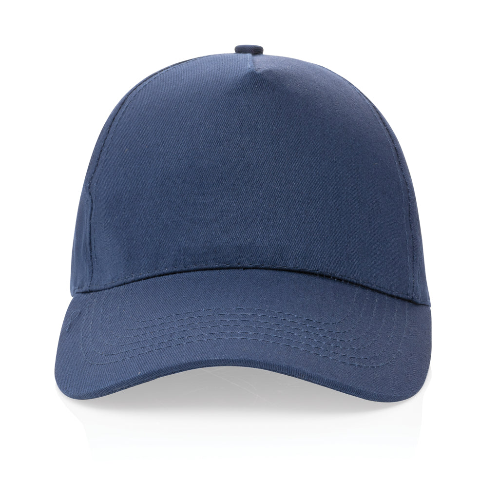 Impact 5 panel 190gr Recycled cotton cap with AWARE™ tracer