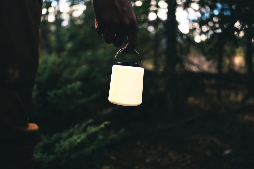Limio RCS recycled plastic portable re-chargeable table lamp