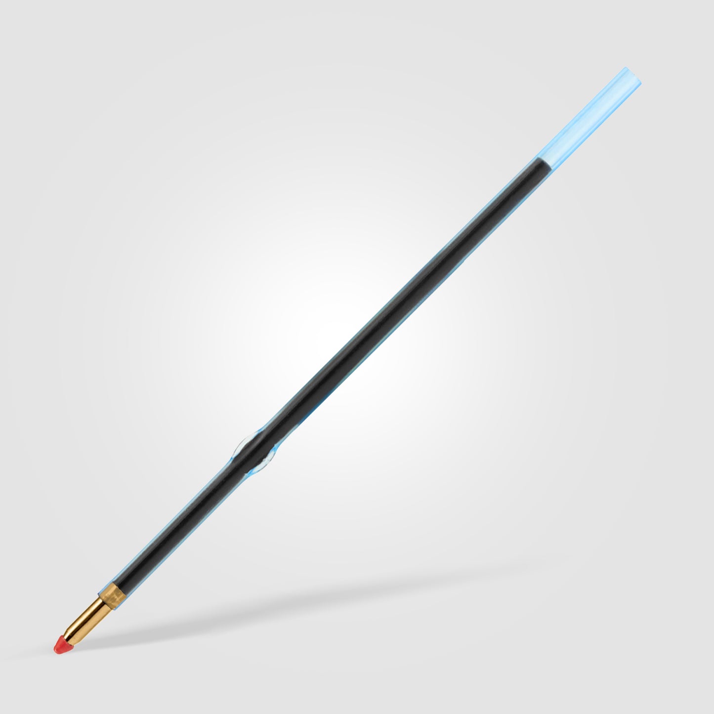 Prince Pen Ink Refill promotional pen in clear printed with your company logo