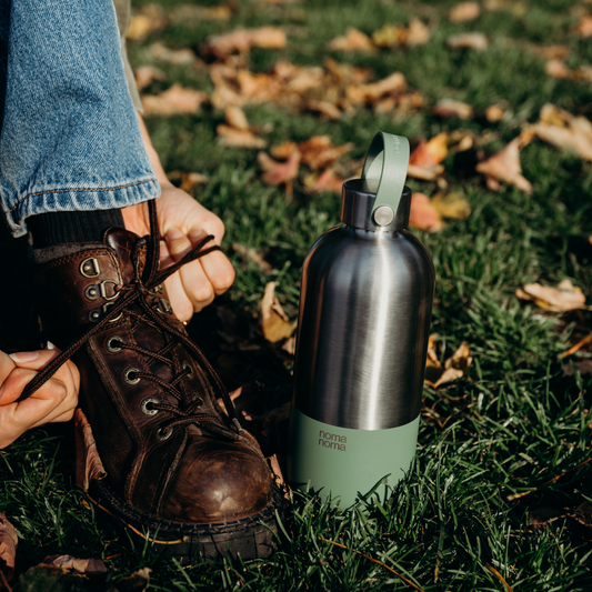 Stainless Steel Drinking Bottle (Smoothie Green) – 1000ml