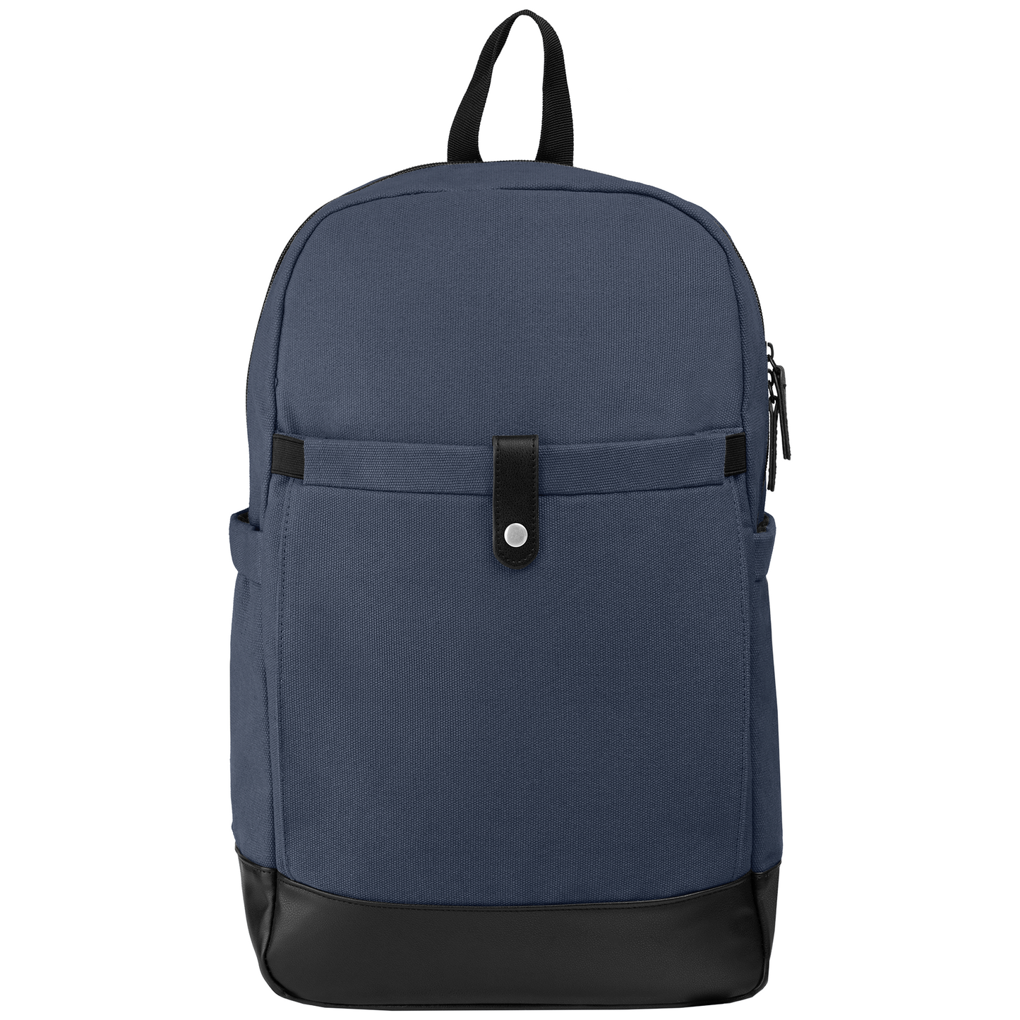 Odyssey Pack promotional backpack in navy blue printed with your company logo