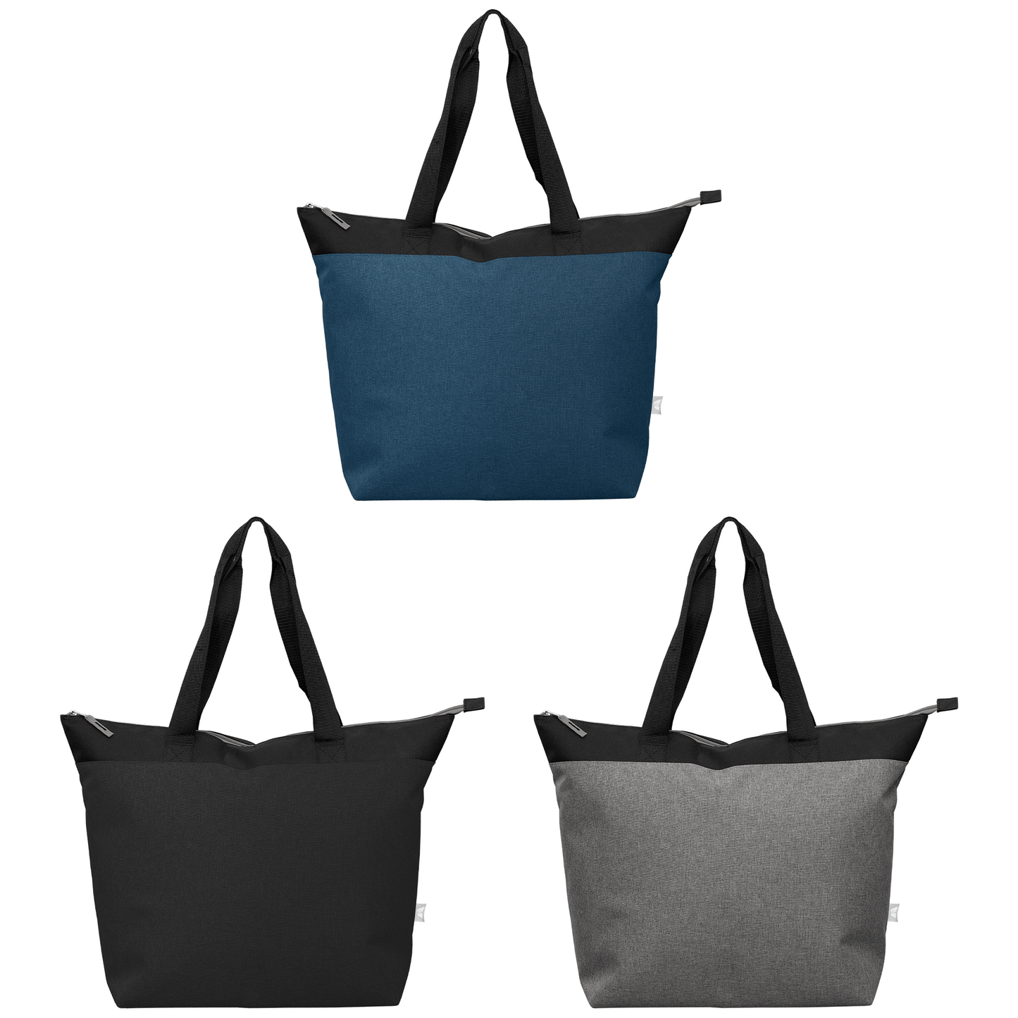 Metropolis 600D Recycled Polyester Zippered 44-can Cooler Tote Bag promotional cooler bag in assorted colours printed with
