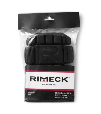 RIMECK SHIELD Unisex knee pads in black - promotional clothing printed with your company logo