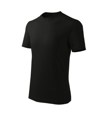 MALFINI BASIC FREE Kids' T-shirt in black - promotional clothing printed with your company logo