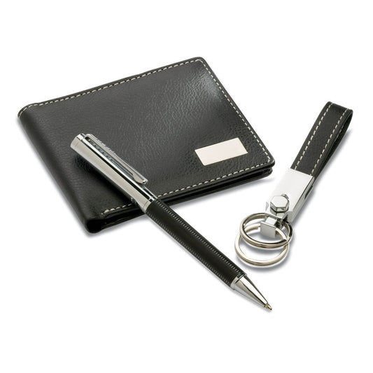ELEGANCI - Bolígrafo llavero y cartera