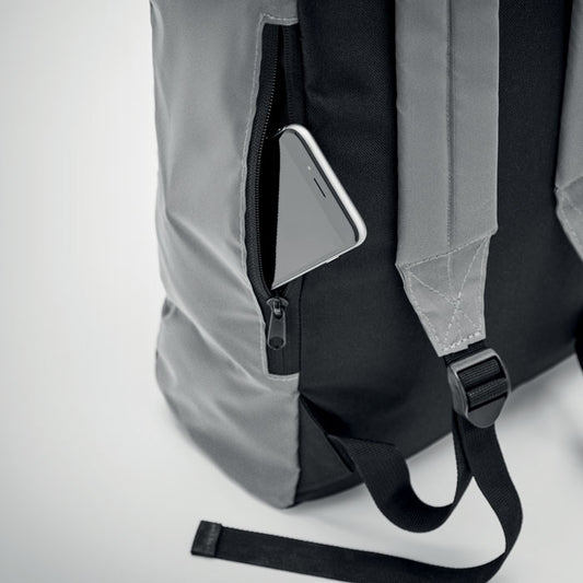BRIGHT ROLLPACK - Mochila roll-top reflectante