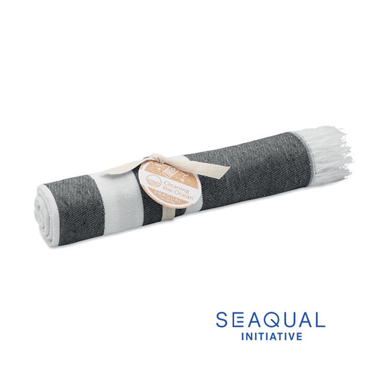 WAVE - Toalla hammam SEAQUAL® 100x170