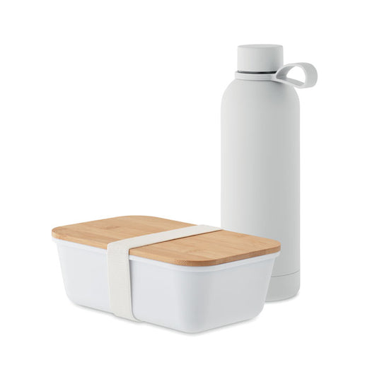 SET SMERALDO - Set regalo con bottiglia per il pranzo
