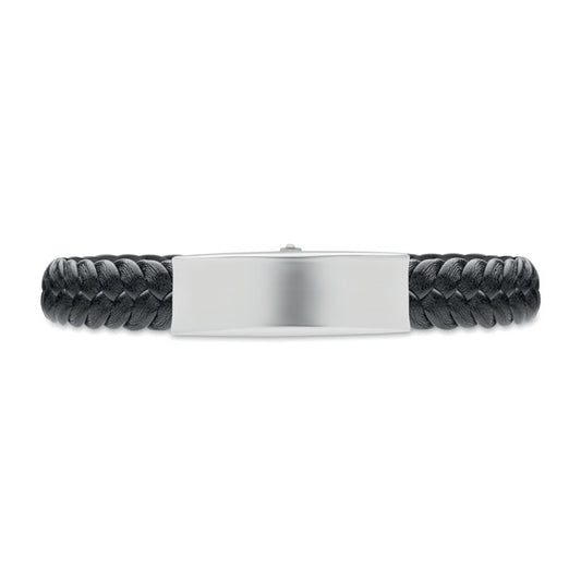 FAULET - Bracciale in ecopelle intrecciata