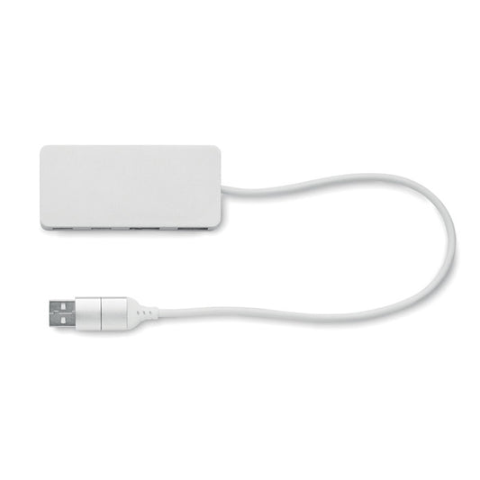 UBAH - Hub USB 4 porte 27,5 cm
