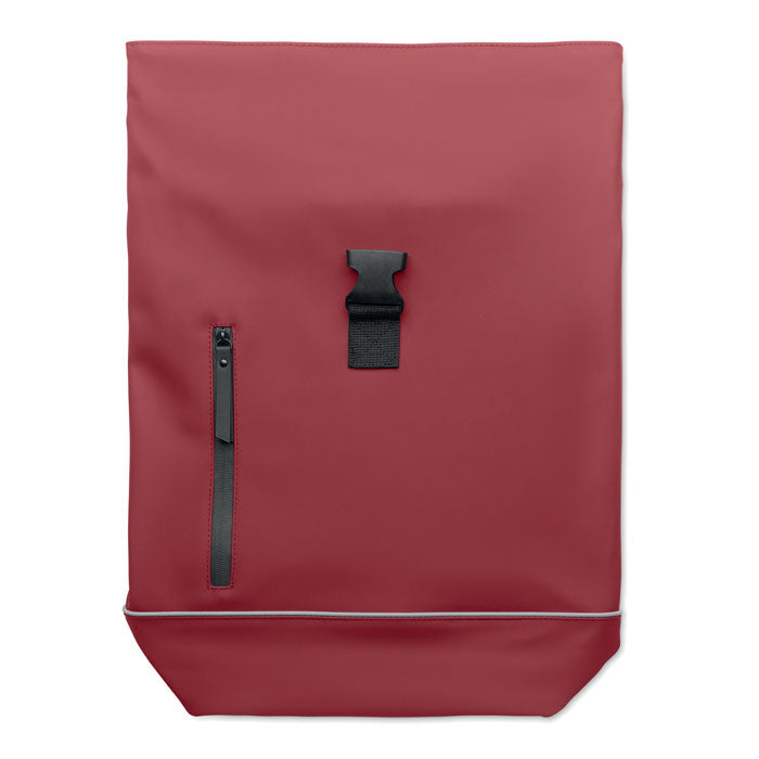 LAPTOSA - Motxilla de PU enrotllable per portàtil de 15".