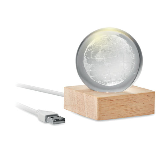 GLOBE LIGHT - Sfera di vetro a globo LED