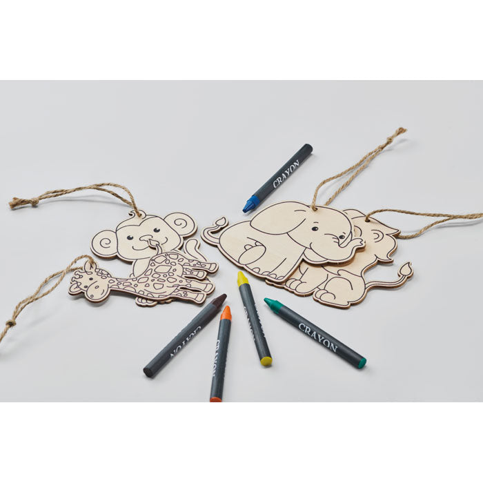 THEZOO - Wooden hangers set