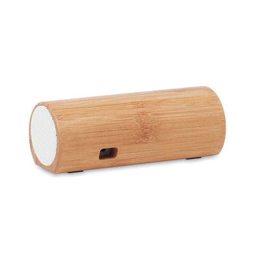 SPEAKBOX - Altavoz inalámbrico de bambú 2x5W