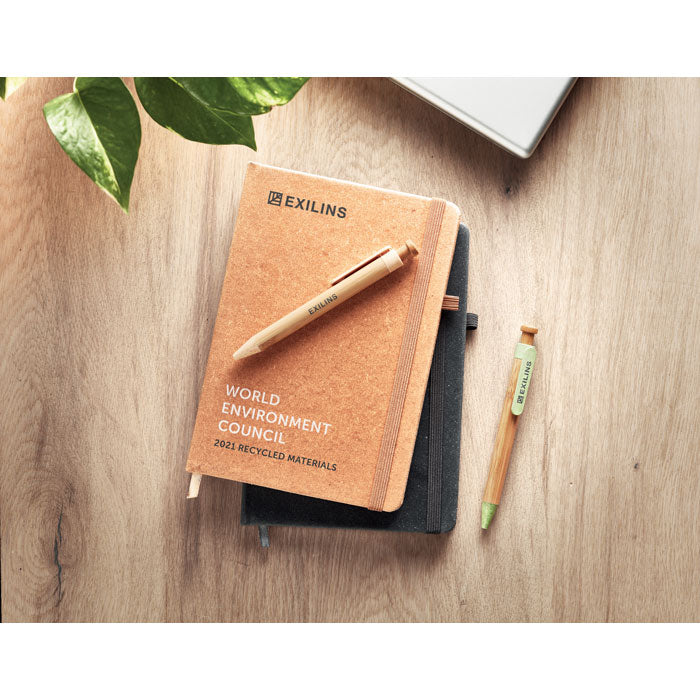 BAOBAB – A5-Notizbuch aus recyceltem Leder