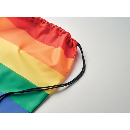 BOW - Rainbow RPET drawstring bag