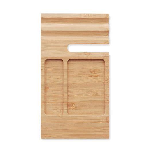 TREVIS - Bamboo desk phone stand