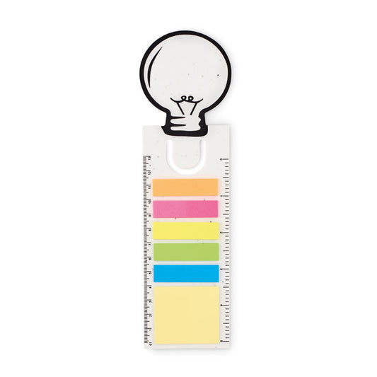 IDEA SEED - Seed paper bookmark w/memo pad
