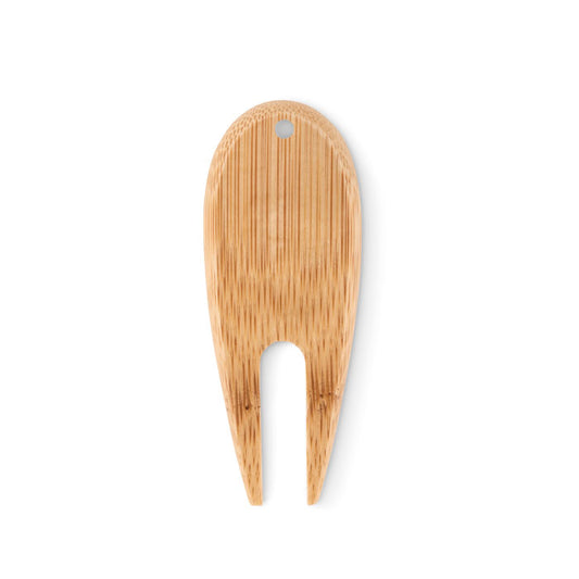 BOGEY - Bamboo golf divot tool