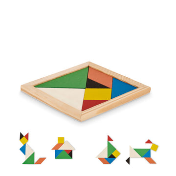 TANGRAM - Trencaclosques de fusta