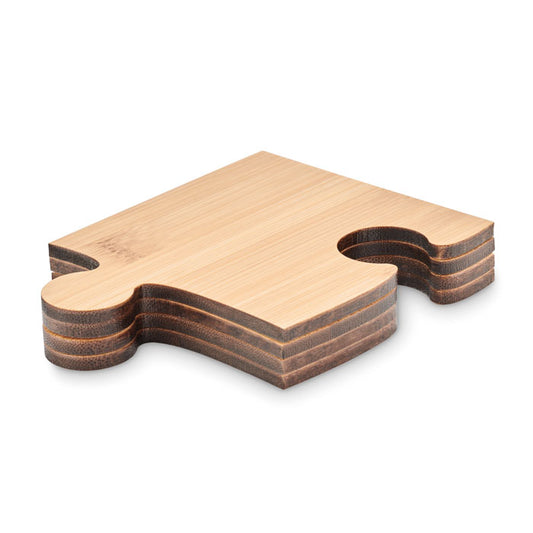 LEPY - Set of 4 puzzle coasters