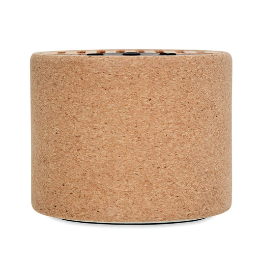 ROUND + - Round cork wireless speaker