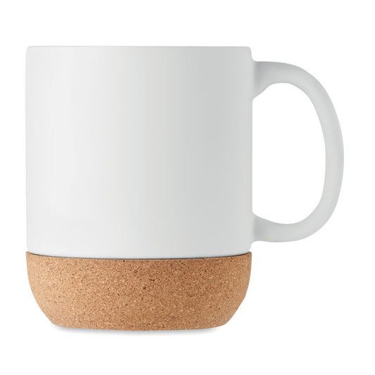 MATT - Ceramic cork mug 300 ml