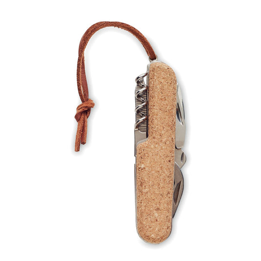 MULTIKORK - Ganivet de butxaca multieina de suro