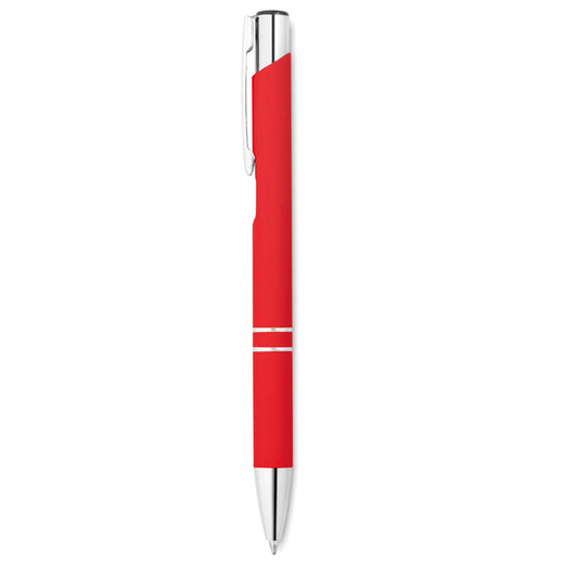 AOSTA - Ball pen in rubberised finish
