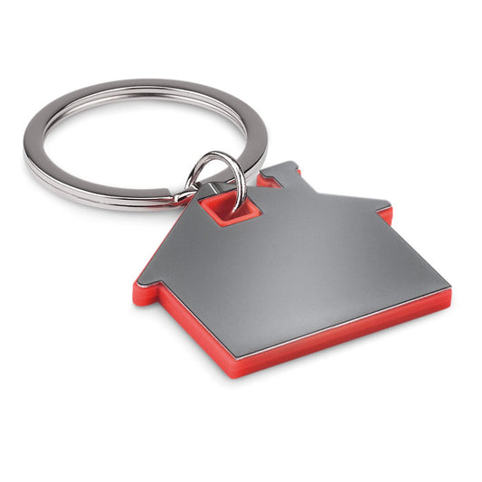 IMBA - House shape plastic key ring