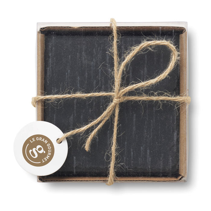 SLATE4 - Sottobicchieri in ardesia con fondo in EVA