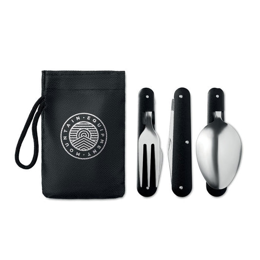 3 SERVICE – 3-teiliges Campingutensilien-Set