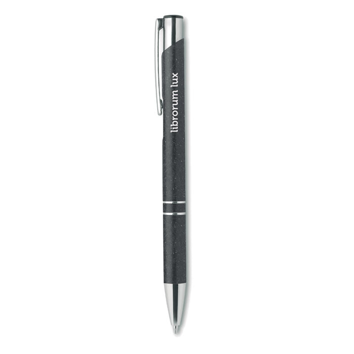 BERN PECAS - Bolígrafo tipo pulsador Paja de Trigo/ABS