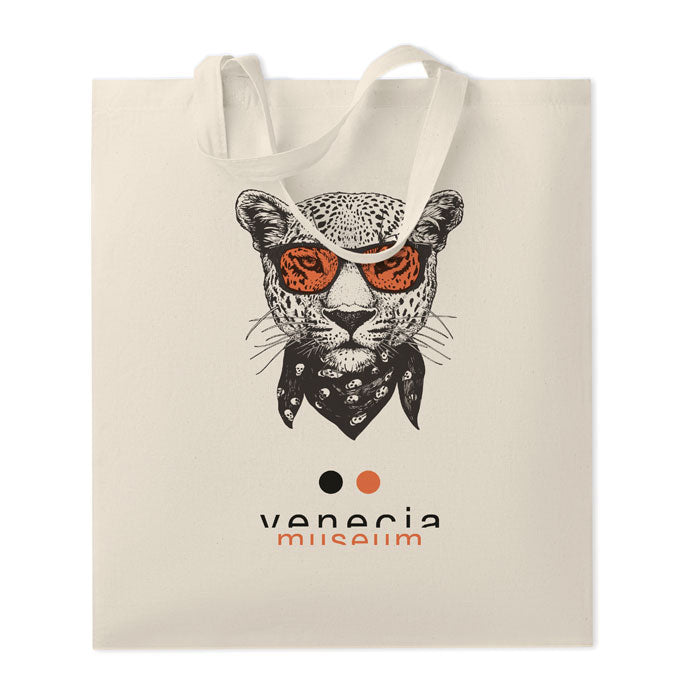 MARKETA + - 140gr/m² cotton shopping bag