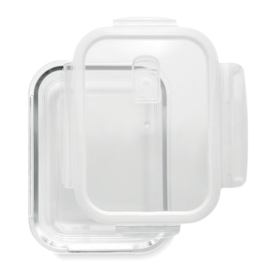 PRAGA LUNCHBOX - Portapranzo in vetro e coperchio in PP 900ml