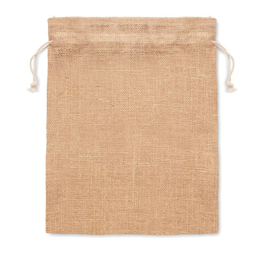 JUTA MEDIA - Borsa regalo in iuta media 25 x 32 cm