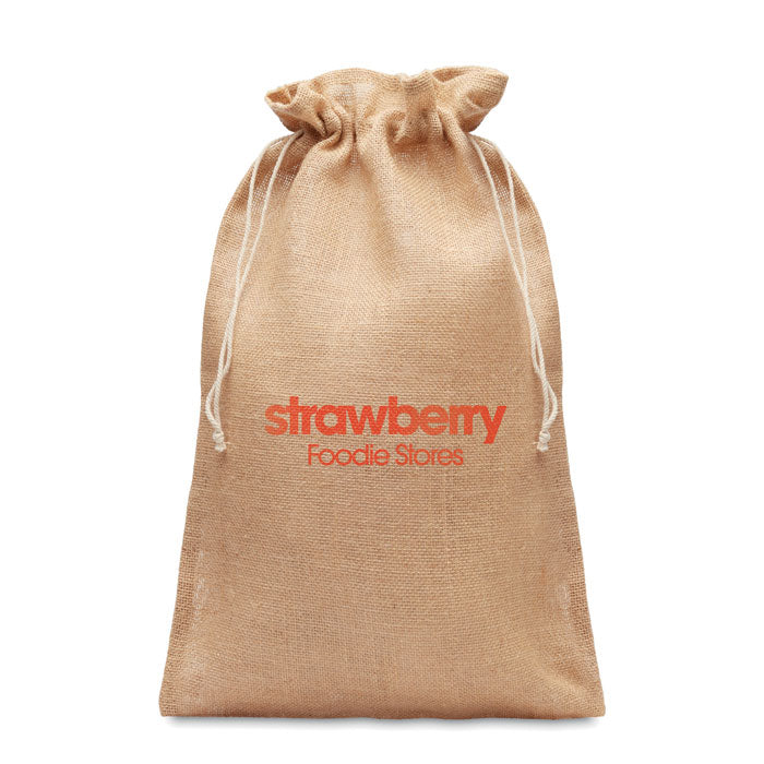 JUTE LARGE - Grand sac cadeau en jute 30x47 cm