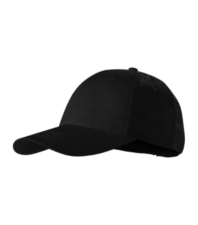 PICCOLIO SUNSHINE Unisex cap in black - promotional clothing printed with your company logo
