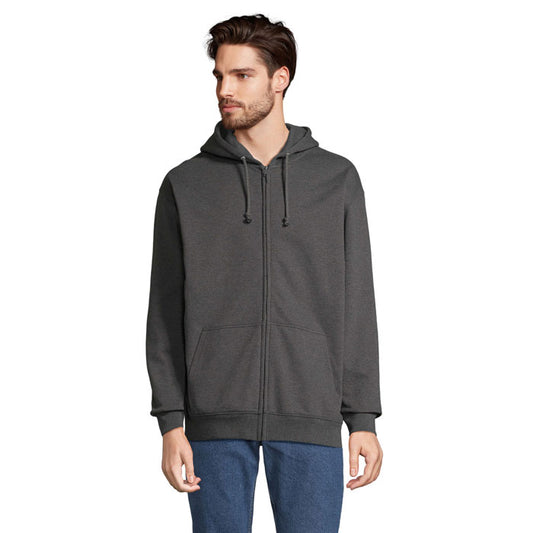 CARTER - Felpa con cappuccio e zip intera