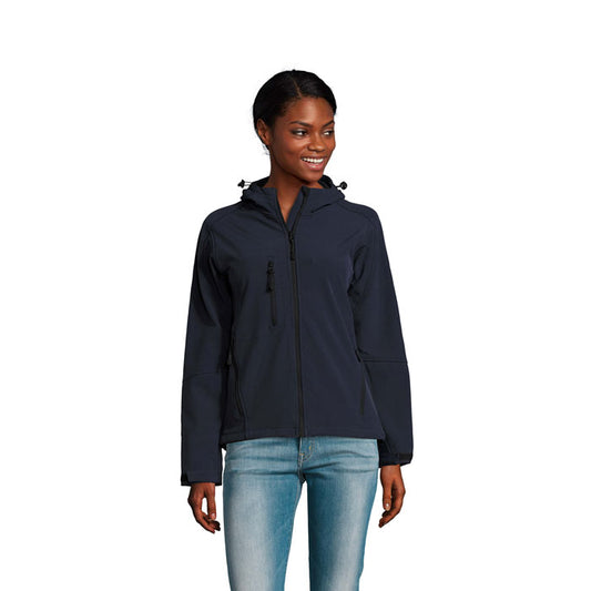 REPLAY MUJER - CAPUCHA SOFTSHELL
