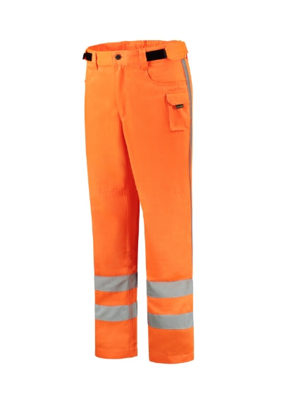 TRICORP RWS WORK PANTS Unisex work trousers in fluorescent orange - promotional clothing printed with your company logo
